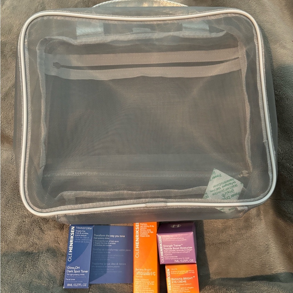Ole Henriksen Skincare Set with Clear Travel Bag